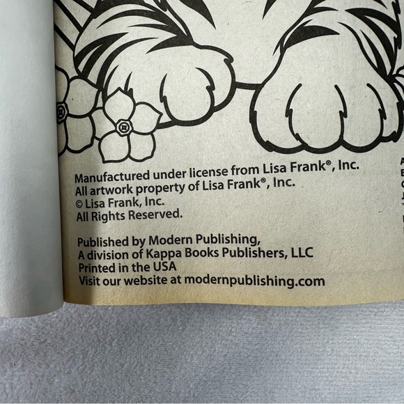 Lisa Frank Coloring Book 2015 Loot Bag Hunter And Forest Activity Girls Rainbow - Picture 4 of 10